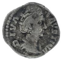 Római Birodalom 141 után / I. Faustina / Róma / Denarius Ag (2,92g) T:VF Roman Empire after 141 / Faustina I / Rome / Denarius Ag "DIVA FAVSTINA / CERES" Ceres standing left, holding grain ears and long torch (2,92g) C:VF RIC III 687, Seaby RSC II 136