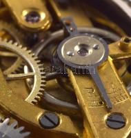 Ezüst (Ag) zsebóra beépítés, nem működik, d: 30mm, bruttó 27g