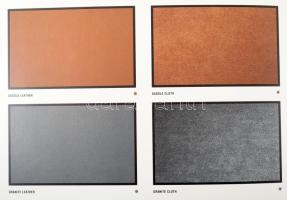 cca 2000 Range Rover prospektusok, 5 db, eredeti dobozában, rengeteg fotóval, német, kisebb részben ...