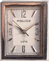Police karóra, quartz, működik, fém szíjjal, karcos,2,5x2 cm