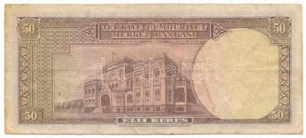 Törökország 1930. 50k "B10 469926" T:F
Turkey 1930. 50 Kurus "B10 469926" C:F