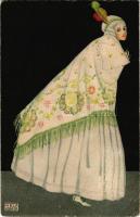 1923 Mode. B.K.W.I. 384-6. s: Mela Koehler (EB)