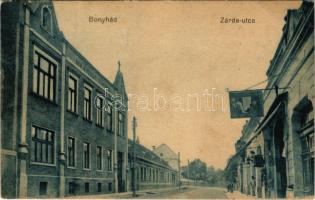 1922 Bonyhád, Zárda utca, Római katolikus polgári leányiskola. Reining János kiadása (EK)