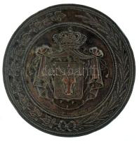 Ukrajna / Csernovic 1886. "Csernovic Kiállítás Érdemérem" kétoldalas bronz emlékérem. Szign.: "Romstorfer" &amp; "Schwerdtner" (50mm) T:XF, kis ph. Ukraine / Czernowitz 1886. "Czernowitz Austellung dem Verdienste" two-sided bronze commemorative medallion. Sign.: "Romstorfer" &amp; "Schwerdtner" (50mm) C:XF, small edge error