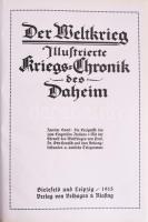 Der Weltkrieg. Illustrierte Kriegs-Chronik des Daheim II-V. Bande. Bielefeld-Leipzig, 1915-1916, Vel...