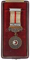 Oszmán Birodalom 1903-1923. "Hilal-i Ahmer (A Vörös Félhold) bronz fokozata" zománcozott b...
