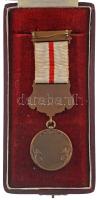 Oszmán Birodalom 1903-1923. "Hilal-i Ahmer (A Vörös Félhold) bronz fokozata" zománcozott b...