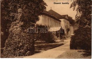 Elemér, Német-Elemér, Szerb-Elemér, Elemir; Kiss kastély / castle (r)