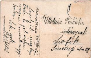 1918 Fehértemplom, Ung. Weisskirchen, Bela Crkva; Vendelin utca, Milan Jovanovits üzlete, Ruzsicska ...