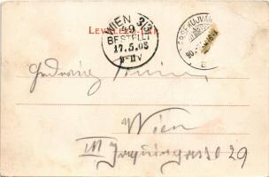 1903 Érsekújvár, Nové Zámky; Bartlik Károly-féle Nemzeti szálloda és kávéház, Központi kávéház. Conl...