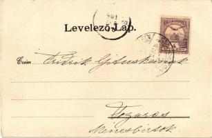 1901 Nagyszeben, Hermannstadt, Sibiu; Hotel Römischer Kaiser / szálloda, divat üzlet. Karl Garef kia...