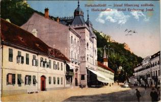 Herkulesfürdő, Baile Herculane; József főherceg szálloda / Hotel Erzherzog Josef / hotel (fl)