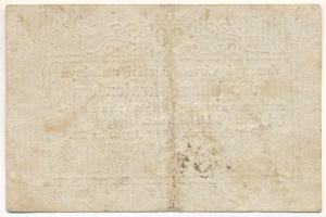 Rozsnyó 1849. 20kr "Rozsnyó város pénztári utalványa" jobb oldali keret középen megtörik T...