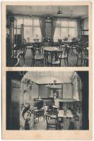1931 Boleslawiec, Bunzlau; Konditorei und Kaffee P. Hoyer / confectionery and café, interior (EK)