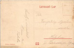 Budapest VIII. Killer János borháza az óbudai szőlőtőkéhez, kerthelyiség vendégekkel és pincérekkel,...