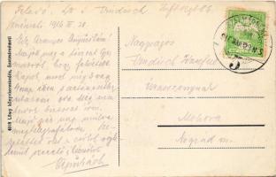 1916 Szatmárnémeti, Satu Mare; Városi kioszk. Löwy kiadása / kiosk, restaurant (EK)