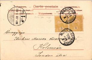 1901 Geisha I. Asian style Art Nouveau litho s: Raphael Kirchner