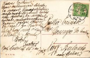 1910 Budapest II. Margit körút, Margit Park kávéház, Vörösvári úti villamos, üzletek