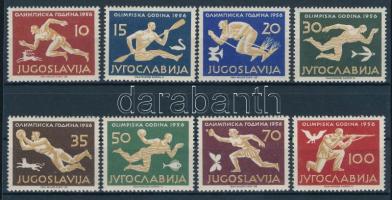 Jugoszlávia 1956 Olimpia Melbourne (Mi EUR 150.-)