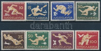 Jugoszlávia 1956 Olimpia Melbourne (Mi EUR 150.-)