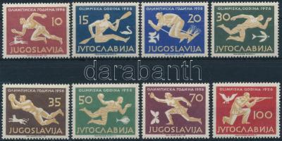 Jugoszlávia 1956 Olimpia Melbourne (Mi EUR 150.-)