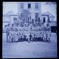 cca 1940 5 db II. világháborús mozgalmas katonai fotó negatív. 9x6 cm