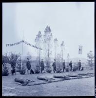 cca 1950 Vadászat 3 db fotó negatív 6x6 cm