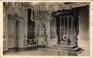 Budapest I. Királyi palota, Kis trónterem, belső (b)