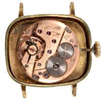 Omega női karóra. Mechanikus, szervizelendő (mutatója nem mozog), 20x25 mm, szíj nélkül