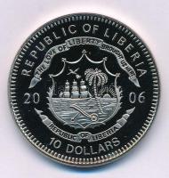 Libéria 2006. 10$ "Szabadság pillanatai - Varsói gettólázadás 1943" multicolor T:PP kapszu...
