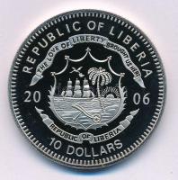 Libéria 2006. 10$ "Szabadság pillanatai - A Varsói Szerződés felbontása 1991." multicolor ...