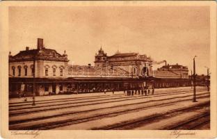 1940 Szombathely, pályaudvar, vasútállomás (EK)