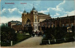 Szombathely, pályaudvar, vasútállomás (ragasztónyom / glue mark)