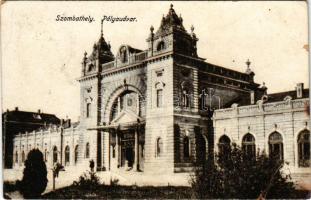 1930 Szombathely, pályaudvar, vasútállomás (b)