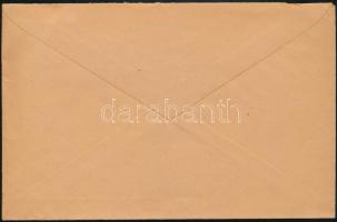 1946 (20. díjszabás) Svájcba küldött levél 10.000MP 10-es tömbbel bérmentesítve / Cover with block o...