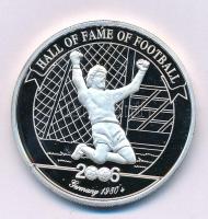 Uganda 2006. 2000Sh Ag "A labdarúgás halhatatlanjainak csarnoka - Németország, 1980-as évek&quo...