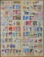 Ausztria gyűjtemény a korai időszaktól 1983-ig, több száz különféle bélyeg 10 lapos A4-es berakóban