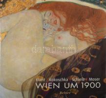Klimt, Schiele, Moser, Kokoschka: Wien um 1900. Stuttgart,2005,Belser. Német nyelven. Gazdag képanyaggal illusztrált. Kiadói kartonált papírkötés, kiadói papír védőborítóban.