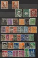 NSZK alapgyűjtemény 10 lapos közepes berakóban