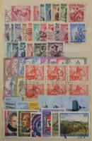 Ausztria, Németország, Svájc, angol stb. kis tétel, benne többlet példányok is, 16 lapos közepes ber...