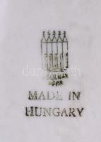 Zsolnay csiga. Jelzett, minimális kopással, 11x5,5 cm