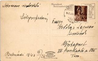 1943 Balatonalmádi, Fövenyfürdő, strand