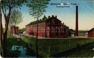 Békéscsaba, Selyemfonoda, selyemgyár. Gesmey Soma kiadása (EM)
