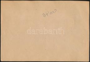 1899 Teljes sor Hírlapbélyeggel albumlap darabon