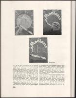 1929 Die Reklame Heft No. 22., Zeitschrift des Deutschen Reklame-Verbandes E.V., Bortnyik, Kónya, Bi...