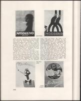 1929 Die Reklame Heft No. 22., Zeitschrift des Deutschen Reklame-Verbandes E.V., Bortnyik, Kónya, Bi...