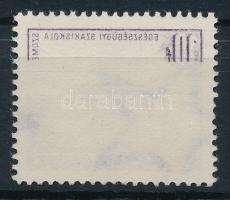 1953 Épületek II. 10f részleges gépszínátnyomattal / Mi 1348 with partial machine offset