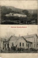 1912 Katalinhuta, Katarínska Huta (Szinóbánya, Cinobana); Üveggyári kastély / castle of the glass factory (EM)