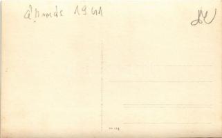 1941 Méntelek, vasúti megállóhely, vasútállomás. photo (vágott / cut)