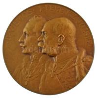 1915. Osztrák-Magyar Monarchia "Limanowai csata (háború a Kárpátokban)" "II. VILMOS I. FERENCZ JÓZSEF / 1914-1915"bronz, vert, kétoldalas emlékérem. Szign.: Neuberger Rudolf (50mm) T:UNC,AU Austro-Hungarian Monarchy 1915. "Battle of Limanowa" "II. VILMOS I. FERENCZ JÓZSEF / 1914-1915"commemorative bronze, struck, double-sided medallion. Sign: Rudolf Neuberger (50mm) C:UNC,AU